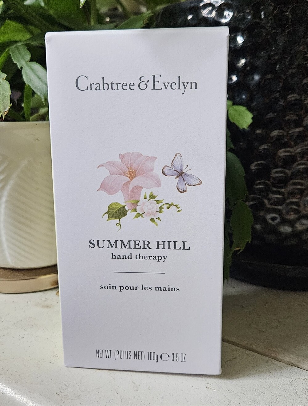 Crabtree & Evelyn Summer Hill Hand Therapy, 3.5 oz, NEW - GIFTABLE!